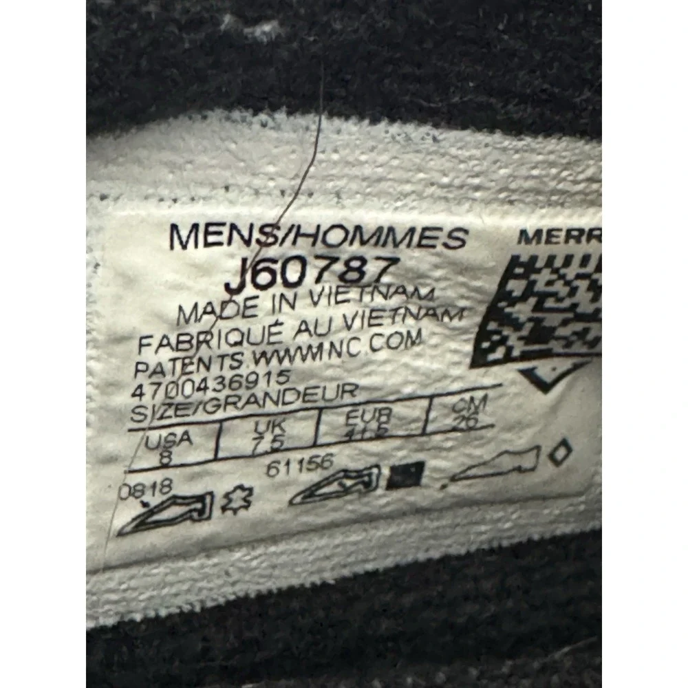 Merrell Men's Jungle Mocs Slip-on Loafer Runner Size 8 Gunsmoke J60787
